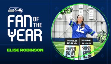 Seahawks Announce Elise Robinson As 2025 Seahawks Fan Of The Year