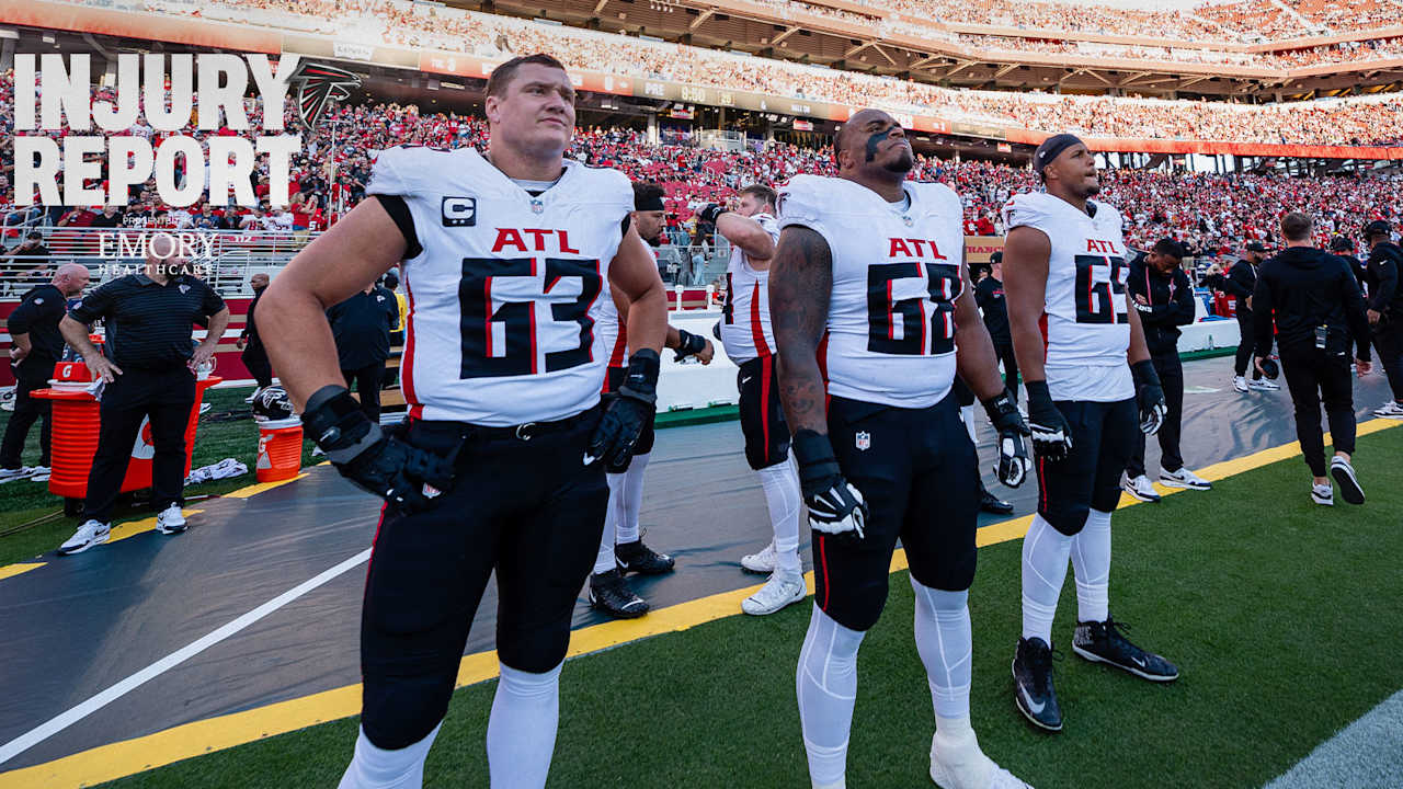 Atlanta without 2 starting linemen as prep for Indianapolis Colts begins