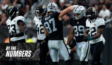 Brock Bowers, tight end room accounted for most of Raiders offense against Jaguars