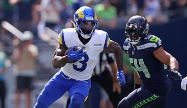 Seattle Seahawks Cam Akers...