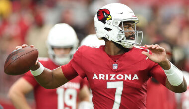 Cardinals' Jacoby Brissett...