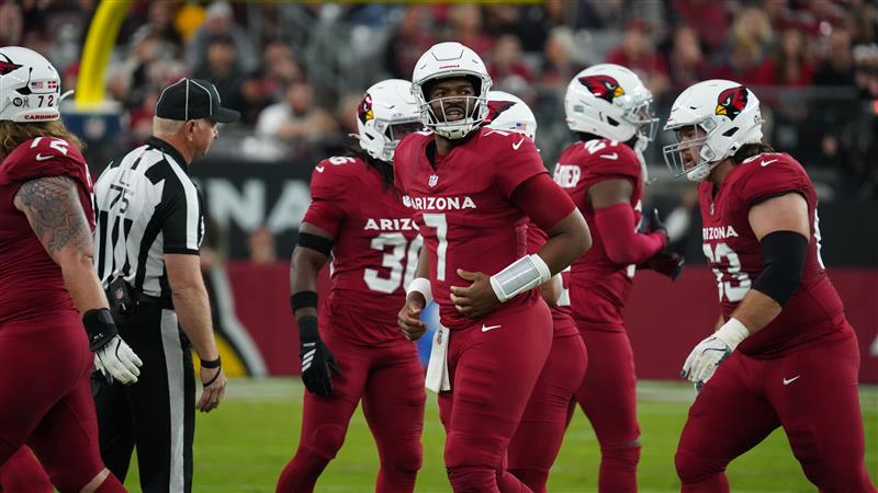 Cardinals' Jacoby Brissett during Sunday's loss to Jaguars...