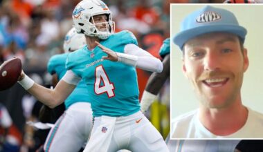 Former Dolphins quarterback Reid Sinnett becomes Madrid's surprise football star ahead of historic NFL game