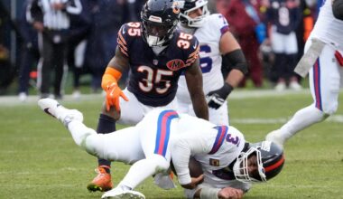 Giants takeaways, report card from NFL Week 10 loss to Bears