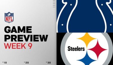 Steelers Vs Colts Preview: 5 Keys To Victory In Week 9