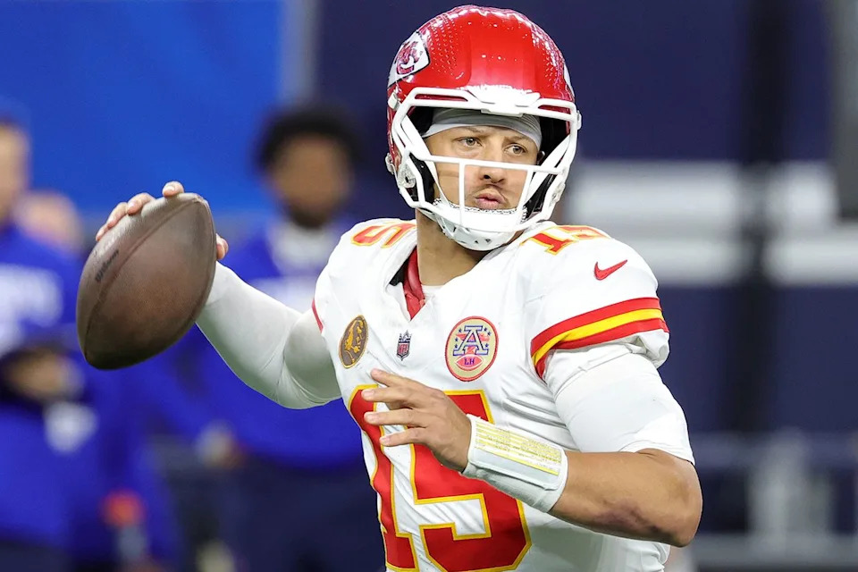 Stacy Revere/Getty Patrick Mahomes, Thanksgiving Day 2025