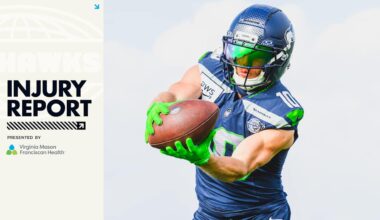 Week 10 Injury Report: Seahawks vs. Cardinals