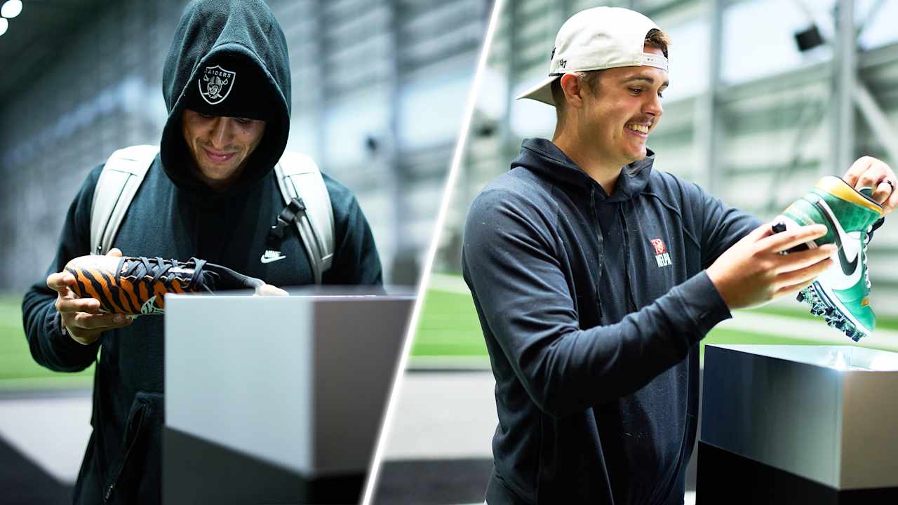 Jack Bech, Aidan O'Connell using NFL's My Cause My Cleats to pay homage to their brothers