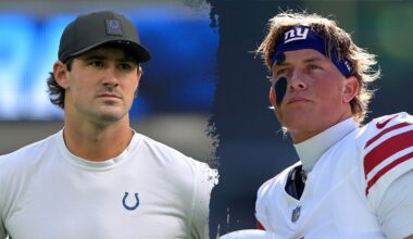 Daniel Jones mum on advice to Giants quarterback Jaxson Dart after Daboll firing