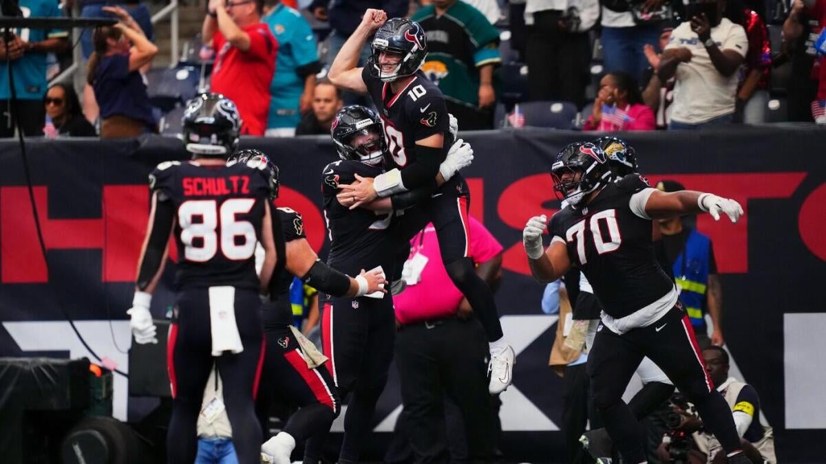 Texans' stunning win vs. Jaguars ends with final score that's never been seen before in NFL history