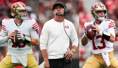Niners' Kyle Shanahan rejects talk of playing Mac Jones over healthy Brock Purdy: 'Not a hard decision'