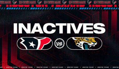 Inactives: Week 10
