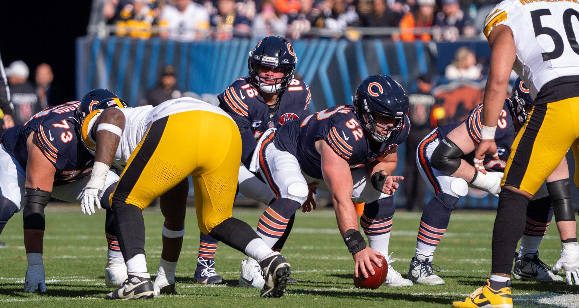 Bears practice report: How Joe Thuney, O-line can handle Jalen Carter, Eagles