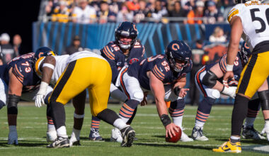 Bears practice report: How Joe Thuney, O-line can handle Jalen Carter, Eagles