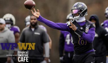 Lamar Jackson Among Eight Ravens Not Practicing Wednesday| Who’s Practicing, Who’s Not vs. Jets
