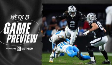 Raiders gear up for road tilt against the Los Angeles Chargers