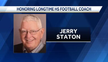 Iowa high school stadiums honor late football coach Jerry Staton