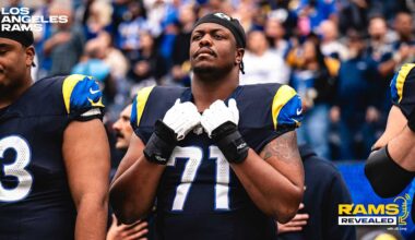 Los Angeles Rams offensive lineman Warren McClendon Jr. on seizing his opportunity at right tackle and embracing his role on one the league's most dynamic offenses
