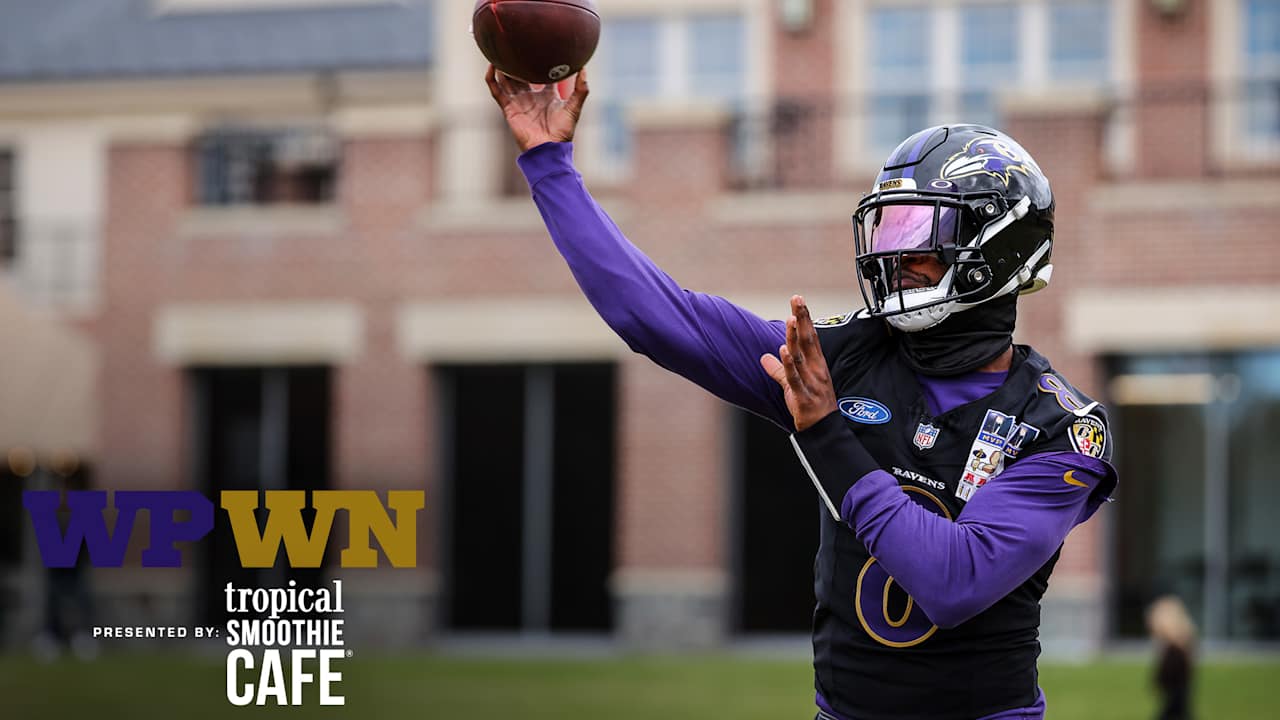 Lamar Jackson Returns to Ravens Practice