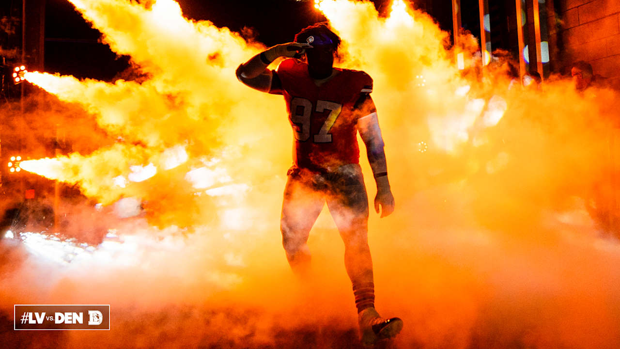 The Broncos team photographers' favorite photos from a Week 10 win vs. the Raiders