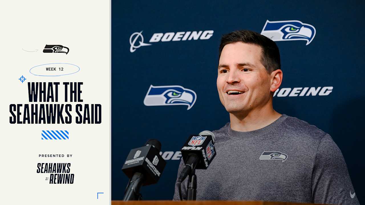 What The Seahawks Said Following Their 30-24 Win Vs. The Titans