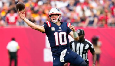 Patriots storm into top 10 after impressive win; Packers, Steelers slip