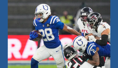 AFC South-leading Colts visit Arrowhead Stadium to face reeling Chiefs, the defending AFC champs