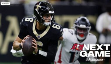 Next Up: Bucs Face Saints in Tampa