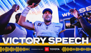 Sean McVay’s victory speech after Week 12 win over Buccaneers “OUTSTANDING JOB!”