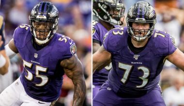 Terrell Suggs, Marshal Yanda Are Pro Football Hall of Fame Semifinalists