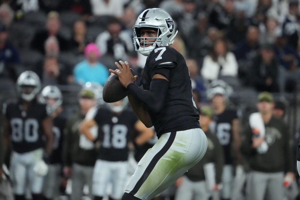 Week 12 Fantasy Advice for Geno Smith, Ashton Jeanty, Jakobi Meyers, Michael Mayer, and Others