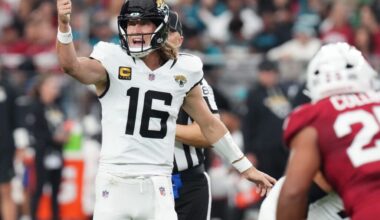 Week 13 Fantasy Advice for Trevor Lawrence, Bhayshul Tuten, Jakobi Meyers, Brenton Strange, and Others