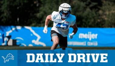 Detroit Lions elevate linebacker, downgrade injured safety to out vs. Minnesota Vikings