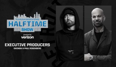 Eminem and Paul Rosenberg to serve as executive producers of Detroit Lions Thanksgiving Halftime Show powered by Verizon