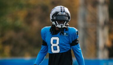 Jaycee Horn staying consistent to the work as he bounces back from Week 10