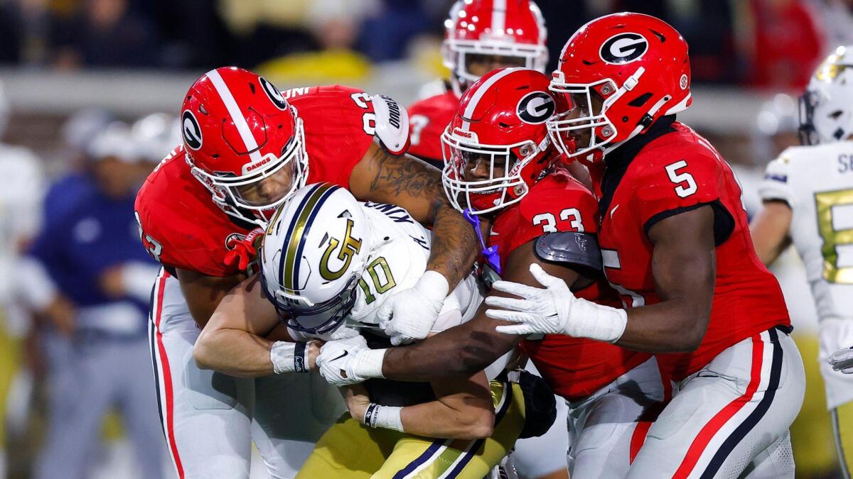 Georgia vs. Georgia Tech prediction, pick, odds, spread, where to watch live