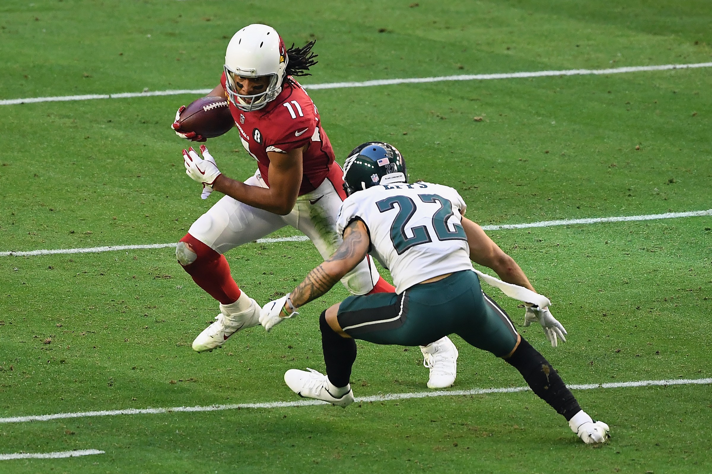 Larry Fitzgerald #11 (Photo by Norm Hall/Getty Images)