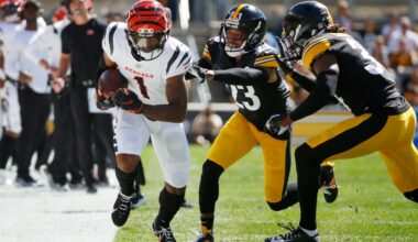 Cincinnati Bengals vs. Pittsburgh Steelers odds for Week 11
