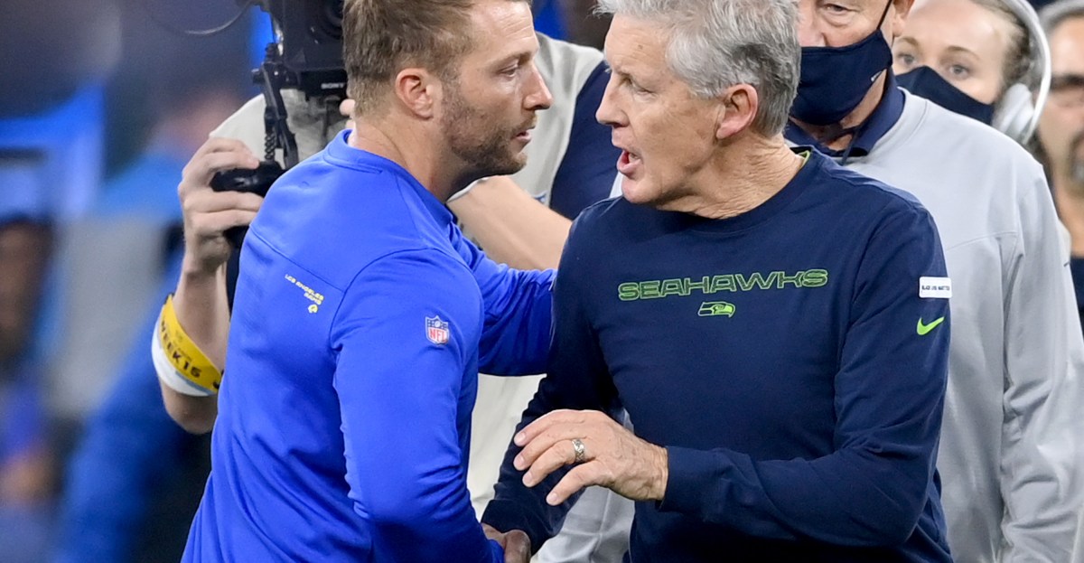 Pete Carroll compliments Sean McVay’s coaching tree
