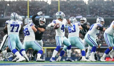 Monday Night Football Week 11 Game Info: Raiders host Cowboys