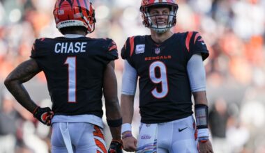 Bengals vs. Ravens Injury Report: Lamar Jackson returns, Tee Higgins out