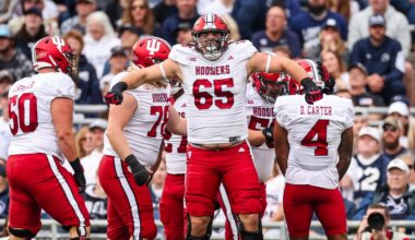 Bleacher Report puts Indiana LT Carter Smith on the Bears’ draft radar