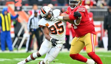 49ers/Browns matchups to watch: Myles Garrett against Trent Williams 49ers/Browns matchups to watch: Myles Garrett against Trent Williams is must-see TV