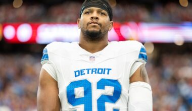 Lions update injury report ahead of Eagles game