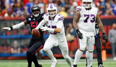 Buffalo Bills at Houston Texans Week 12 opening odds continue shifting