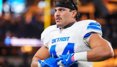 Detroit Lions make 3 roster moves, downgrade Malcolm Rodriguez to OUT