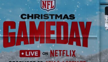 Netflix reveals announcing team for Lions, Vikings Christmas clash