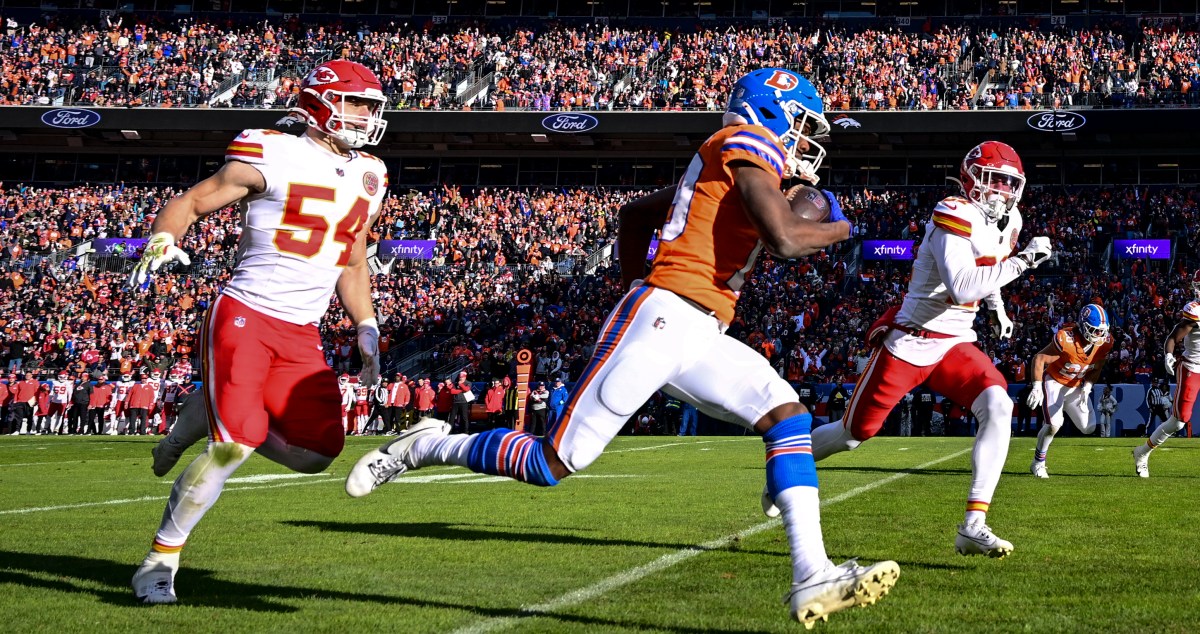 Chiefs open as favorites over the Broncos in Week 11