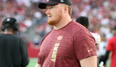 49ers news: Ben Bartch activated from the IR; Mykel Williams rookie season is over