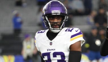 Vikings Make Handful of Roster Moves Ahead of Ravens Game